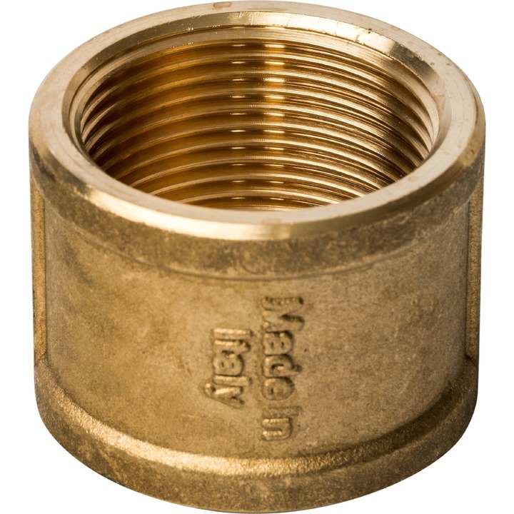 Муфта ВВ латунная 1/4