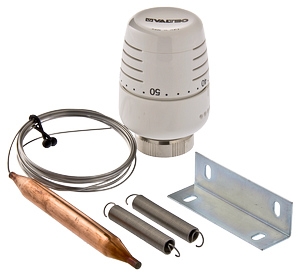 Термоголовка с выносным накладным датчиком (диапазон регулировки 20-60С) 2м. VALTEC /5/40/