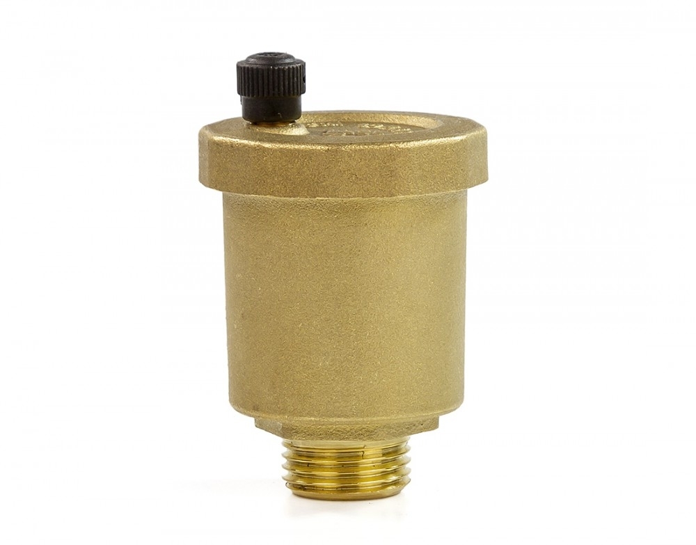 Airvent-R Воздухоотводчик для стояков системы отопления без обрат.клапана;DN=10,PN=10,латунь, РИДАН