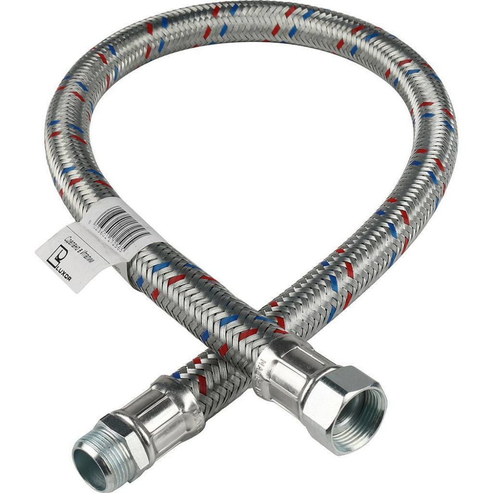 Гибкая подводка для воды НР 3/4 х ВР 3/4, длина 1000 мм STOUT