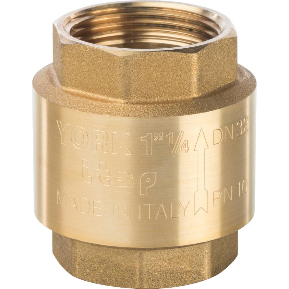 Клапан обратный пружинный с нейлоновым седлом Ду 1 1/4