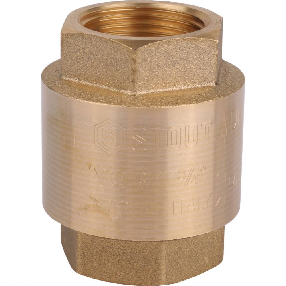 Клапан обратный пружинный с нейлоновым седлом Ду 3/4