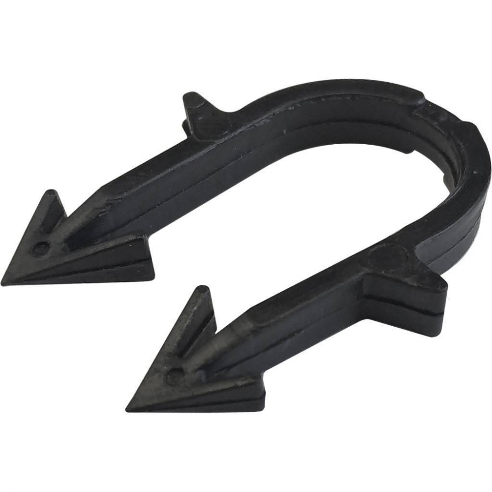 Скоба якорная для труб, цвет черный 16-20 STOUT /500/4000/