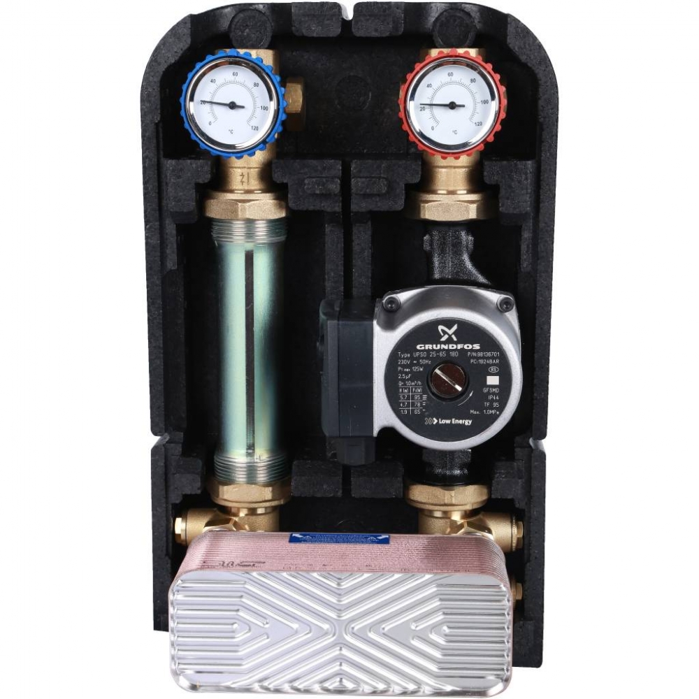 �������� ������ � ��������������� 34 ��������,� ������� Grundfos UPSO 25-65 � ������������� STOUT