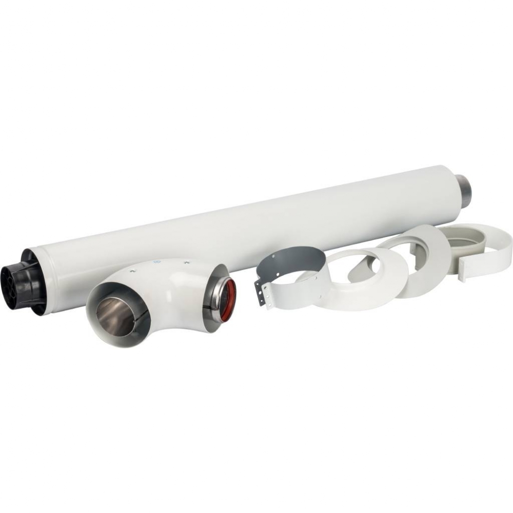 Комплект коакс. для прохода через стену (совместисый с котлами Vaillant) Ду-60/100 L-850 мм STOUT