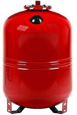 Расширительный мембранный бак для систем отопления (красный) 100л VALTEC