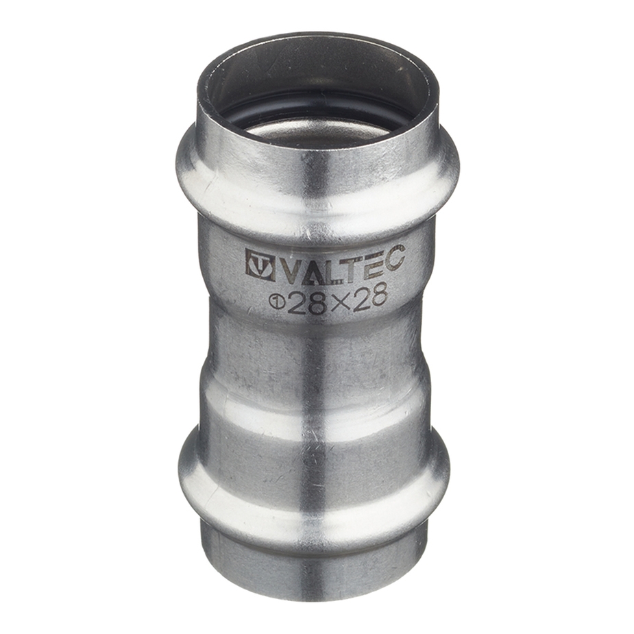 Муфта пресс из нержавеющей стали 28 х 28 VALTEC /5/60/